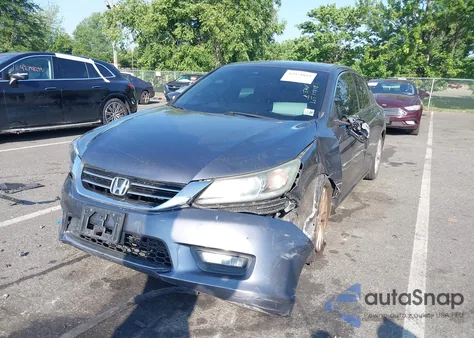 2015 Honda Accord Ex-L V-6 from USA, damaged, VIN 1HGCR3F84FA021763